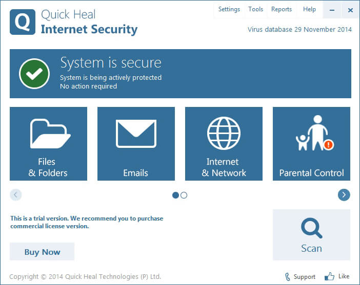 Quick Heal Total Security 2011 Serial Key Free Download