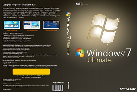 Windows 7 ultimate 64 bit sp1