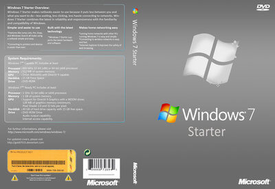 windows 7 starter snpc